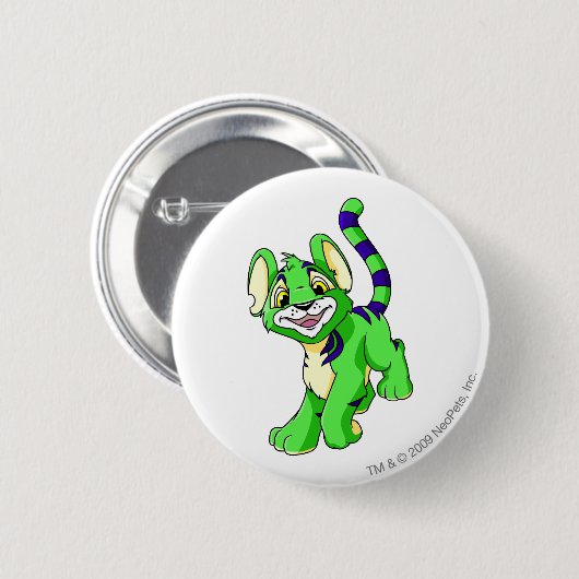 Kougra Grün Button (Vorne & Hinten)