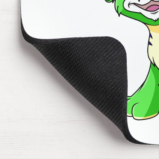 Kougra Grün Mousepad (Ecke)