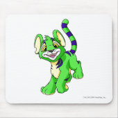 Kougra Grün Mousepad (Vorne)