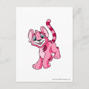 Kougra Pink Postkarte