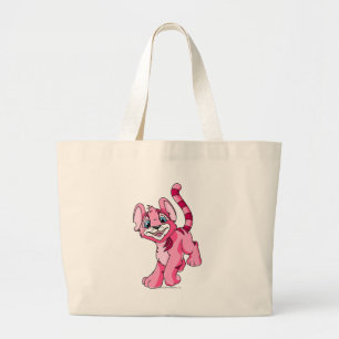 Kougra Rosa Jumbo Stoffbeutel