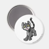 Kougra Shadow Magnet (Vorderseite/Rückseite)