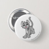Kougra Silber Button (Vorne & Hinten)