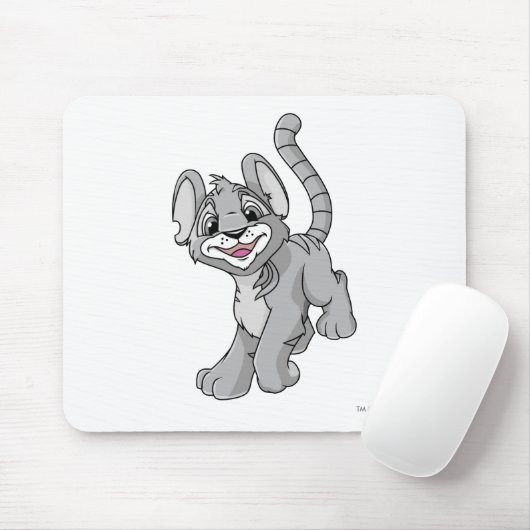 Kougra Silber Mousepad (Mit Mouse)