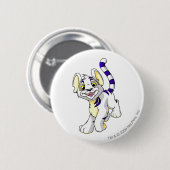 Kougra Weiß Button (Vorne & Hinten)