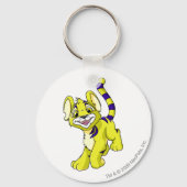Kougra Yellow Schlüsselanhänger (Vorderseite)