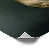 Kouros Dionysermos, Greek, Archaic Period, c.600 B Poster (Ecke)