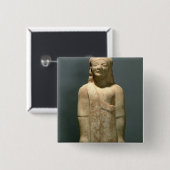 Kouros Dionysermos, Grieche, veralteter Zeitraum, Button (Vorne & Hinten)