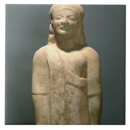 Kouros Dionysermos, Grieche, veralteter Zeitraum, Fliese (Vorderseite)