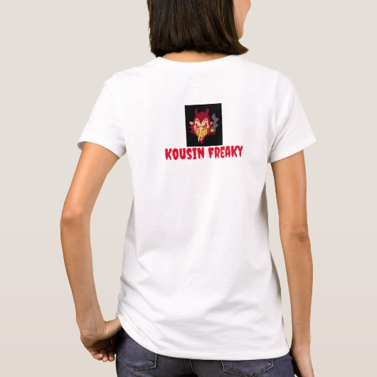 Kousin Freaky Diner T-Shirt (Rückseite)
