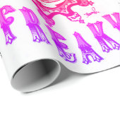 Kousin Freaky Logo Clown Geschenkpapier (Rolleneckpunkt)