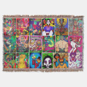 Kousin Freaky Multiple Design Decke (Vorderseite)