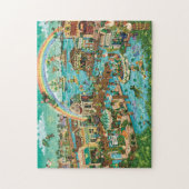 Kouta Kerplop Keys St. Patrick's Day-Feier Puzzle (Vertikal)