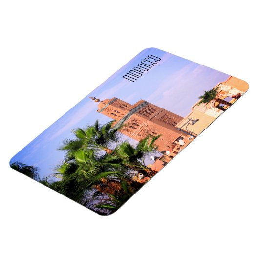 Koutoubia-Marokko-Magnet Magnet (Linke Seite)