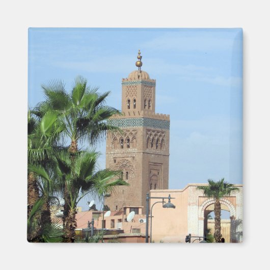 Koutoubia-Moschee Magnet (Vorne)