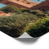 Koutoubia Moschee Marrakesch - marokkanische Archi Poster (Ecke)