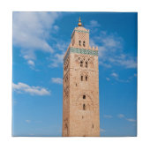 Koutoubia Moschee - Marrakesch, Marokko Fliese (Vorderseite)