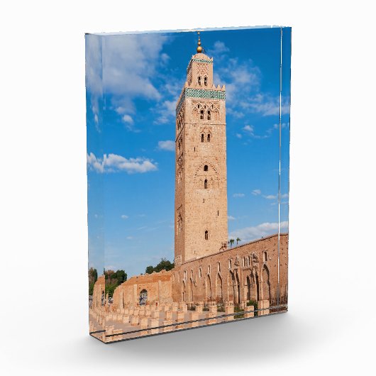 Koutoubia Moschee - Marrakesch, Marokko Fotoblock (Links)