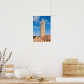 Koutoubia Moschee - Marrakesch, Marokko Poster (Küche)