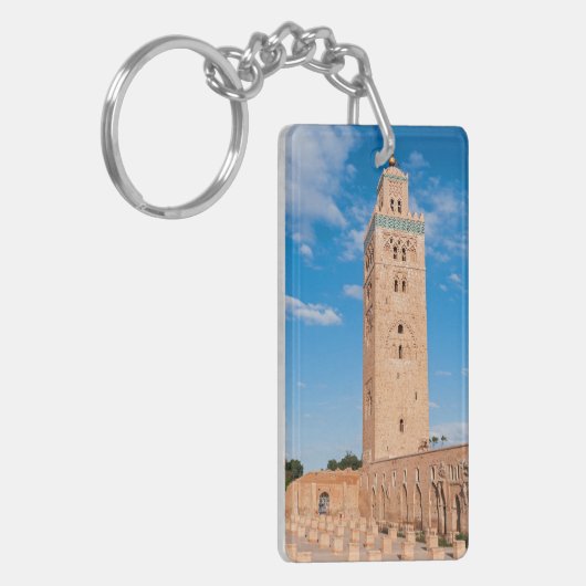 Koutoubia Moschee - Marrakesch, Marokko Schlüsselanhänger (Vorderseite links)