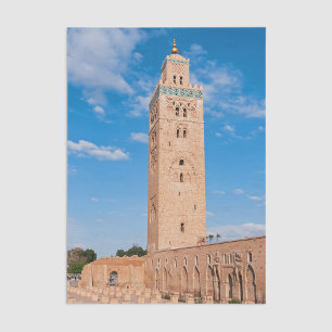 Koutoubia-Moschee - Marrakesch, Marokko Seidenpapier