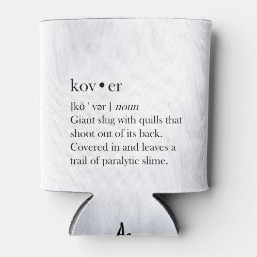 Kover und Definition Dosenkühler (Vorderseite)