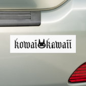 Kowai/Kawaii Logo-Autoaufkleber Autoaufkleber (Auf Auto)