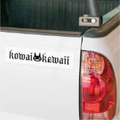 Kowai/Kawaii Logo-Autoaufkleber Autoaufkleber (Auf Lkw)