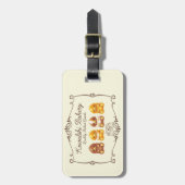 Kowalski Bäckerei - Baby Nifflers Gepäckanhänger (Vorderseite vertikal)