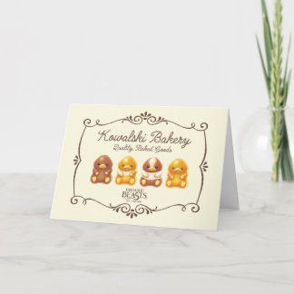 Kowalski Bäckerei - Baby Nifflers Karte