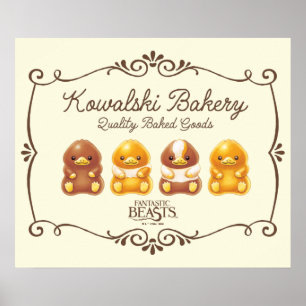 Kowalski Bäckerei - Baby Nifflers Poster