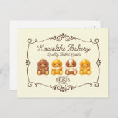 Kowalski Bäckerei - Baby Nifflers Postkarte (Vorne/Hinten)