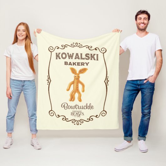 Kowalski Bäckerei - Bowtruckle Fleecedecke (Beispiel)