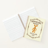 Kowalski Bäckerei - Bowtruckle Notizblock (Innenseite)