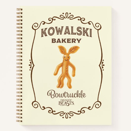 Kowalski Bäckerei - Bowtruckle Notizblock (Vorderseite)