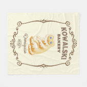 Kowalski Bäckerei - Demiguise Fleecedecke (Vorderseite (Horizontal))