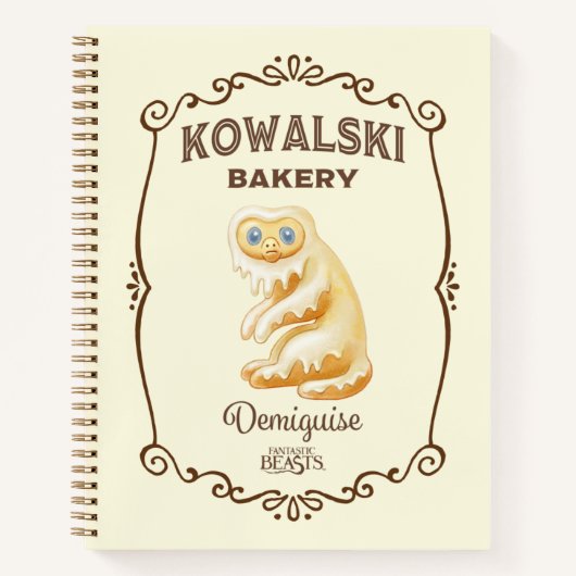Kowalski Bäckerei - Demiguise Notizblock (Vorderseite)