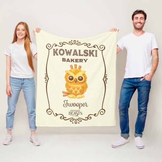 Kowalski Bäckerei Fwooper Fleecedecke (Beispiel)