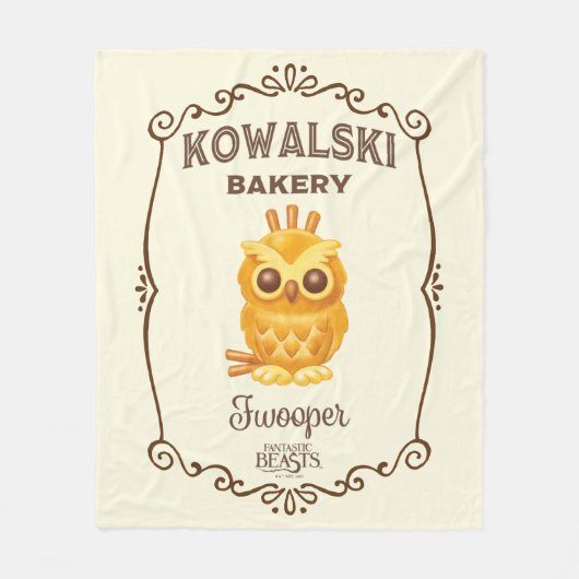 Kowalski Bäckerei Fwooper Fleecedecke (Vorderseite)