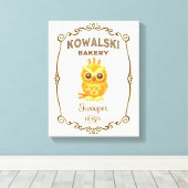 Kowalski Bäckerei Fwooper Leinwanddruck (Insitu (Holzboden))
