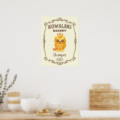 Kowalski Bäckerei Fwooper Poster (Küche)