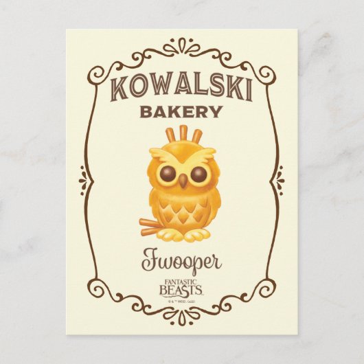 Kowalski Bäckerei Fwooper Postkarte (Vorderseite)