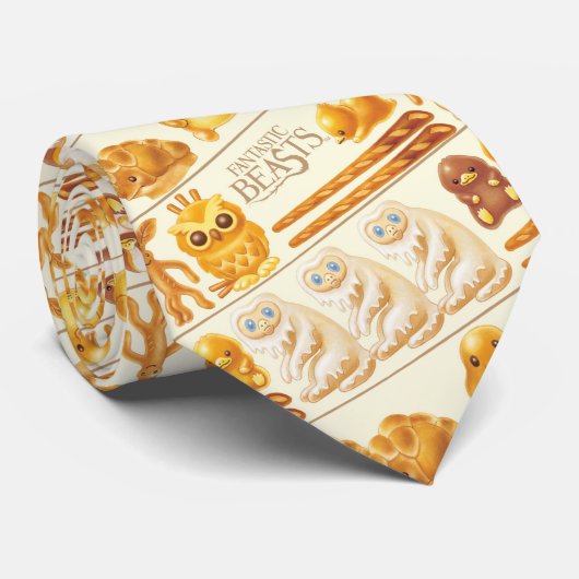 Kowalski Bäckerei Leckereien Muster Krawatte (Gerollt)