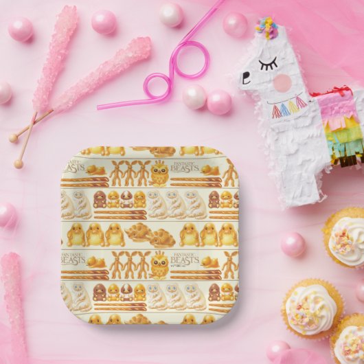 Kowalski Bäckerei Leckereien Muster Pappteller (Party)