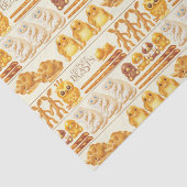 Kowalski Bäckerei Leckereien Muster Seidenpapier (Ausschnitt)