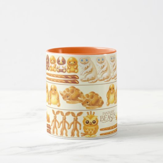 Kowalski Bäckerei Leckereien Muster Tasse (Zentrum)