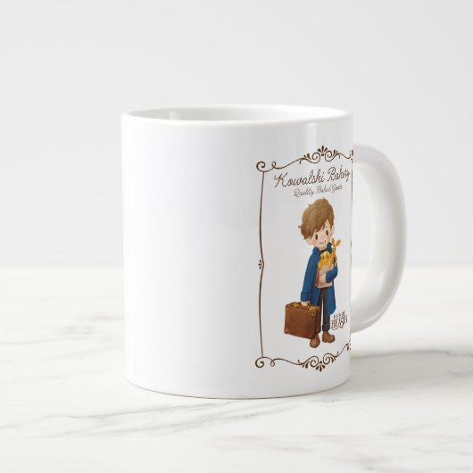 Kowalski Bäckerei - Newt Scamander Jumbo-Tasse (Vorderseite Rechts)
