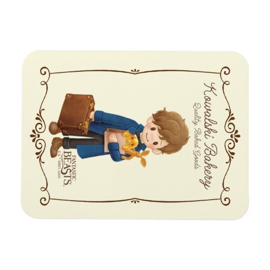 Kowalski Bäckerei - Newt Scamander Magnet (Horizontal)