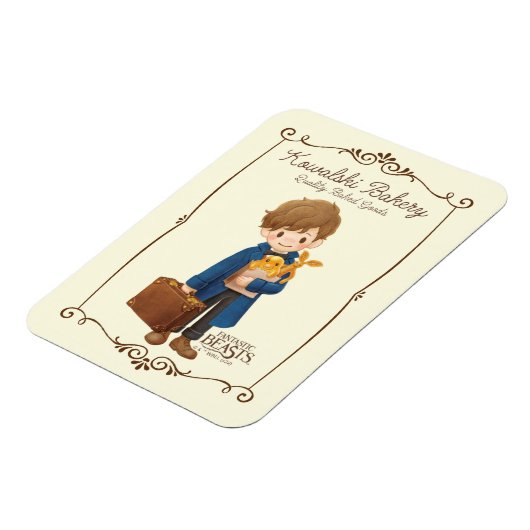 Kowalski Bäckerei - Newt Scamander Magnet (Linke Seite)