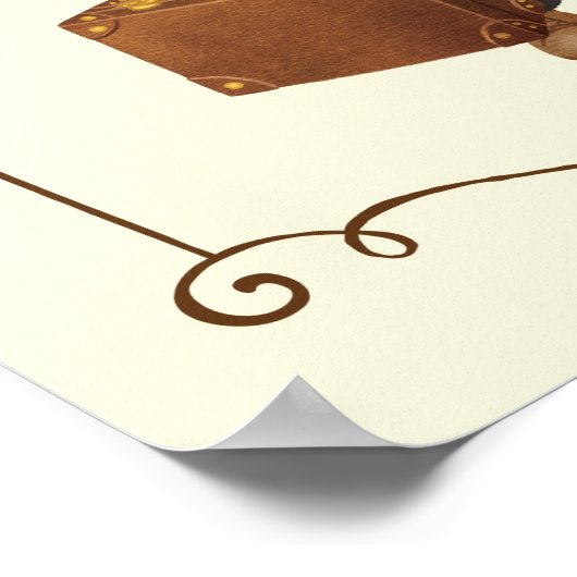 Kowalski Bäckerei - Newt Scamander Poster (Ecke)